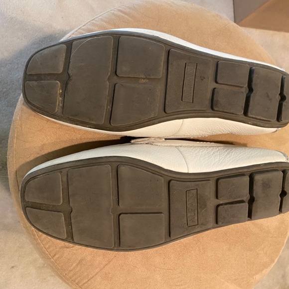 Men's White Leather Alfani Shoes - Picture 6 of 6